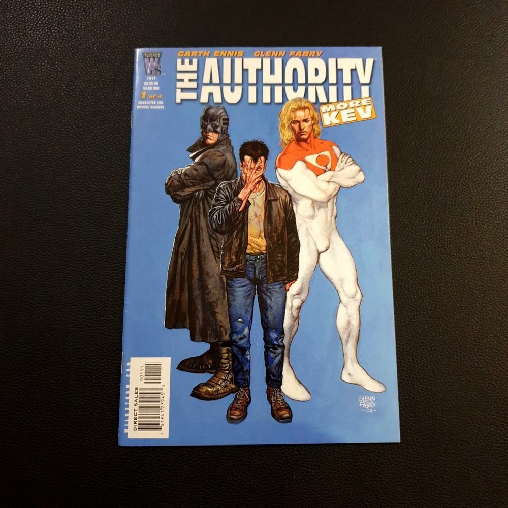 Wildstorm DC Comics AUTHORITY: MORE KEV 2004 Book Collector Bagged Boarded